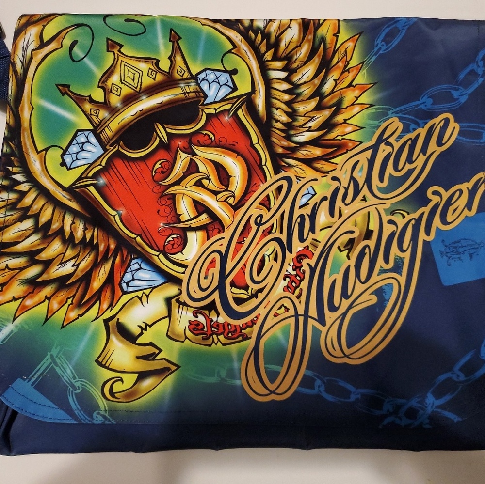 Christian Audigier laptop/bookbag